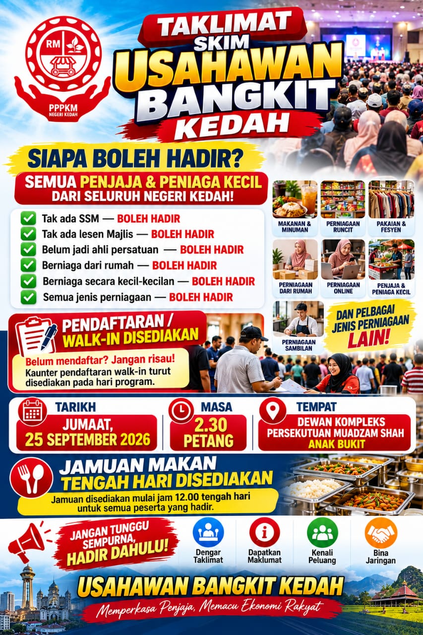 Banner SKIM USAHAWAN BANGKIT NEGERI KEDAH